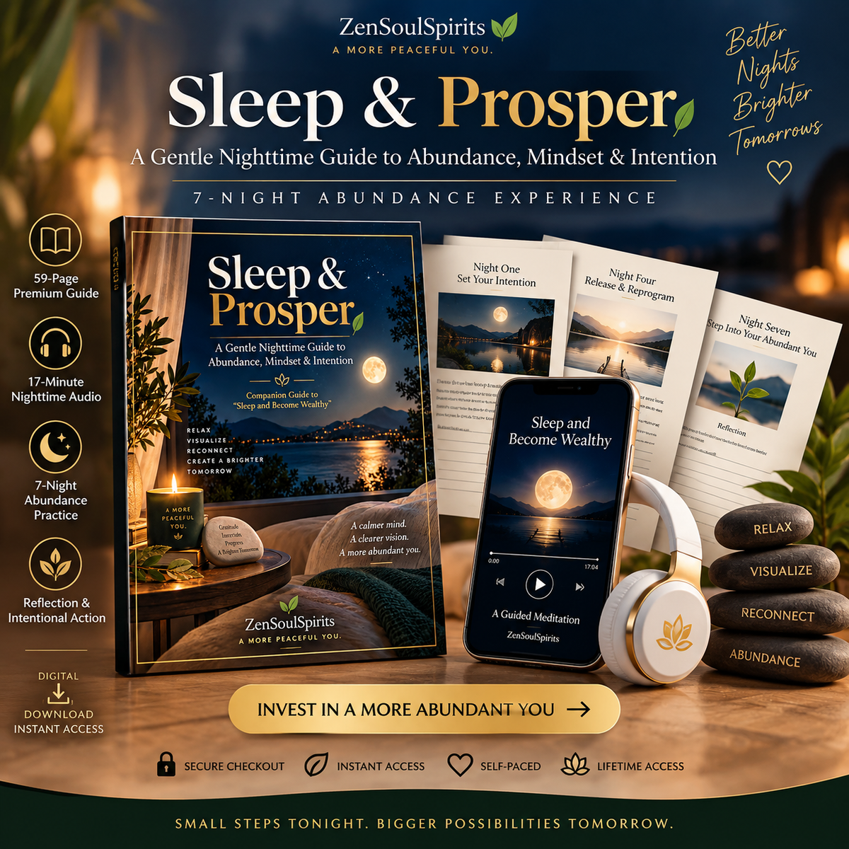 Sleep & Prosper – 7-Night Abundance Experience