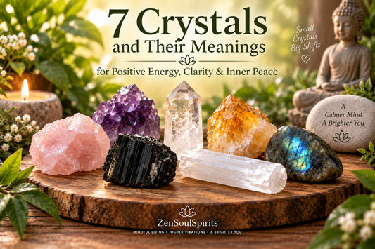 Seven crystals and their meanings for positive energy, clarity and inner peace