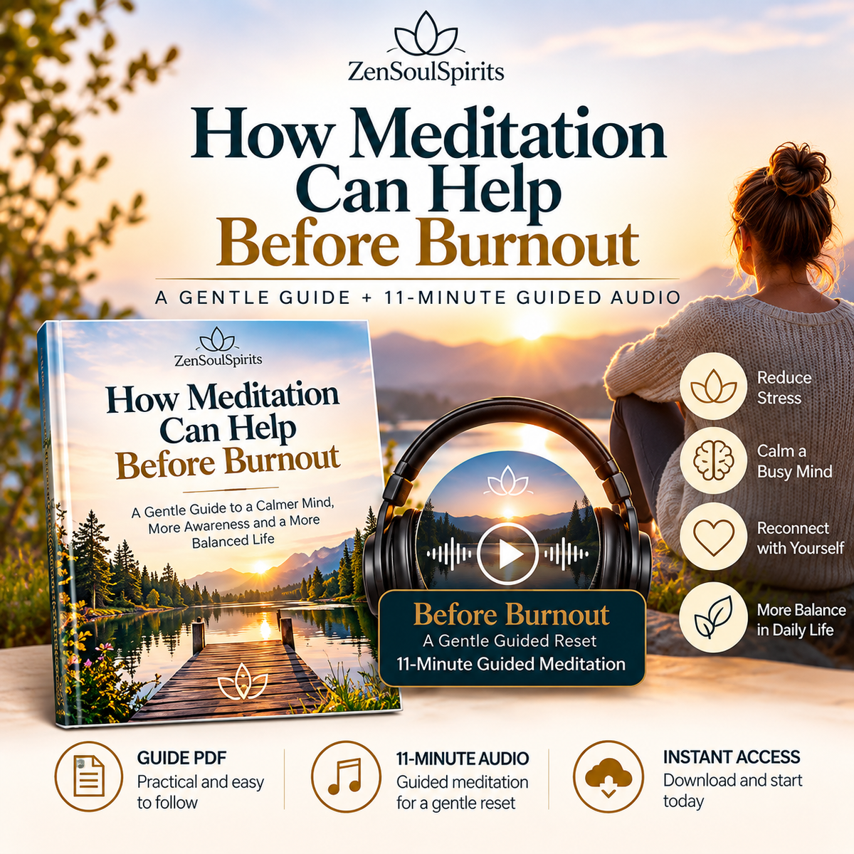 How Meditation Can Help Before Burnout