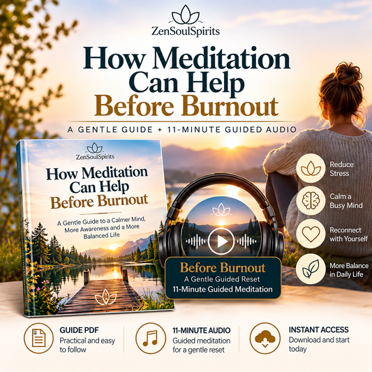 How Meditation Can Help Before Burnout